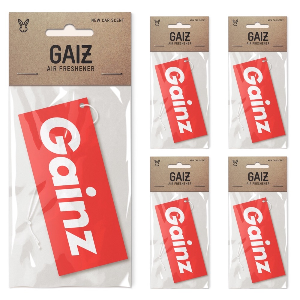 Nose Rabbit Gainz 5 Pack Fresh Air Fresheners